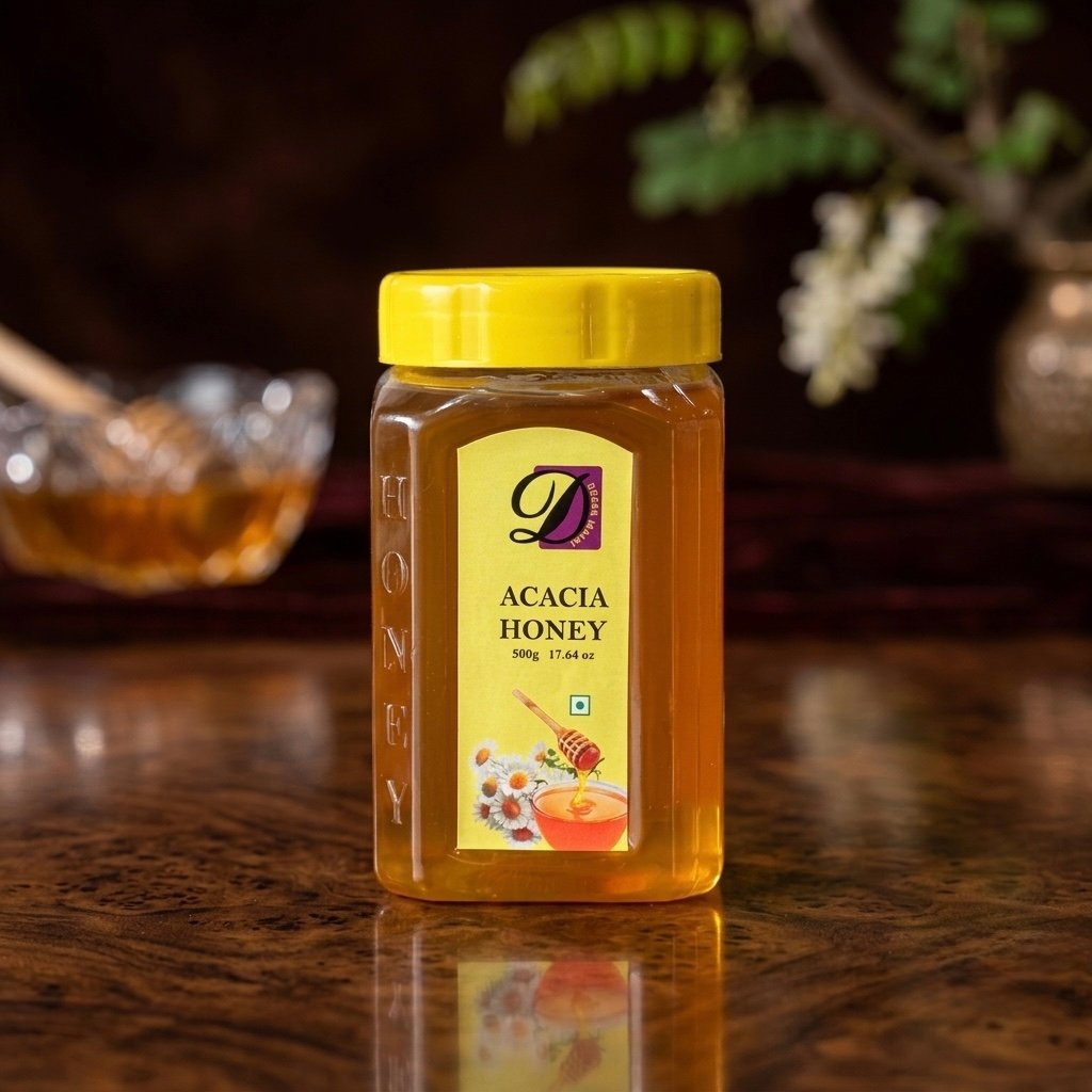 Premium Acacia Honey – Pure Raw & Naturally Mild Floral Honey