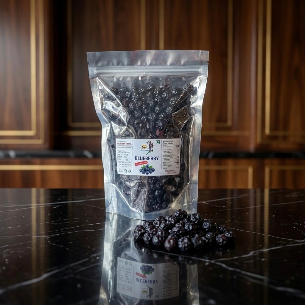 Premium Dried Blueberries – Brain-Boosting Naturally Sweet Superfood Berries
