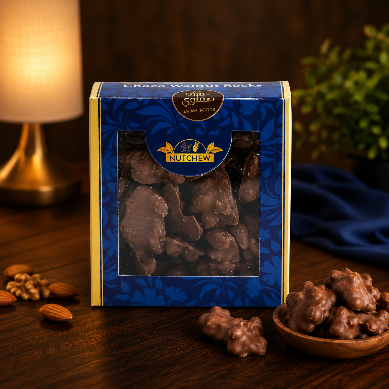 Choco Almond Rocks – Premium Dark Chocolate Coated Crunchy Almonds
