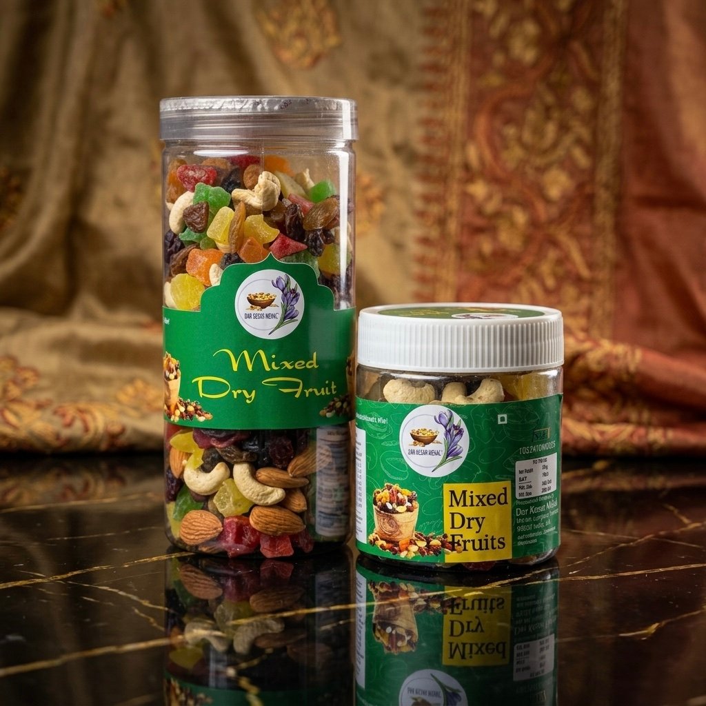 Premium Kashmiri Mixed Dry Fruits – Handpicked Nut & Dry Fruit Wellness Blend