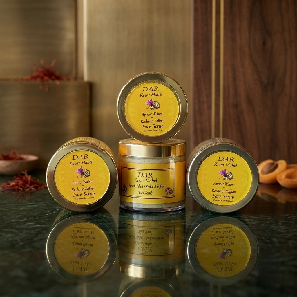 Natural Face Scrub – Deep Exfoliating Glow Treatment | Brightening Skin Polish