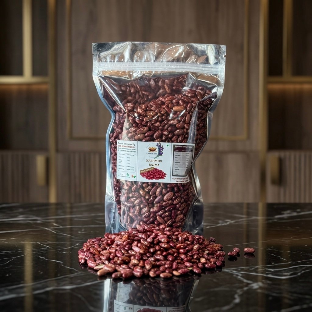 Premium Kashmiri Chitra Rajma – Authentic Mountain-Grown Red Kidney Beans