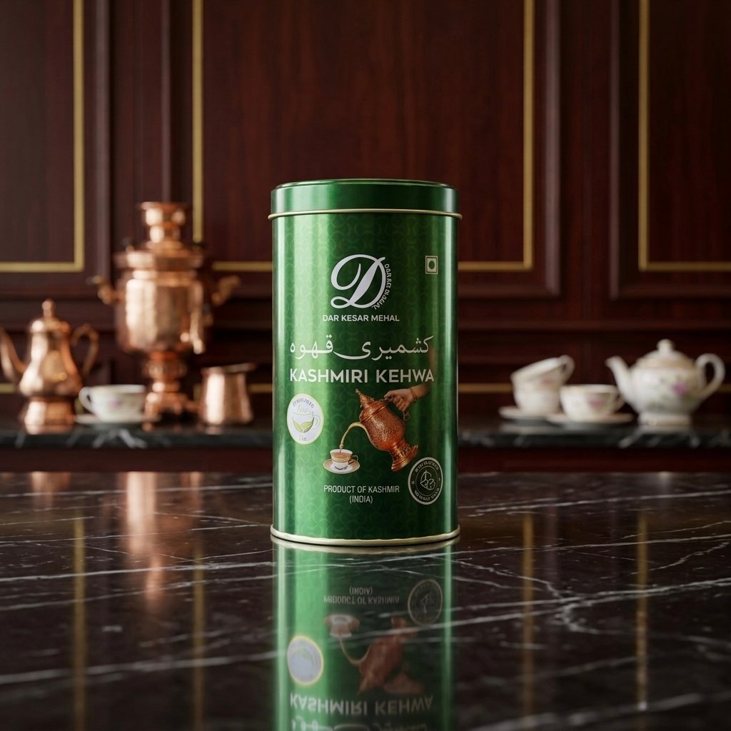Kashmiri Sugar Free Kehwa – Authentic Whole Spice Herbal Tea | No Added Sugar